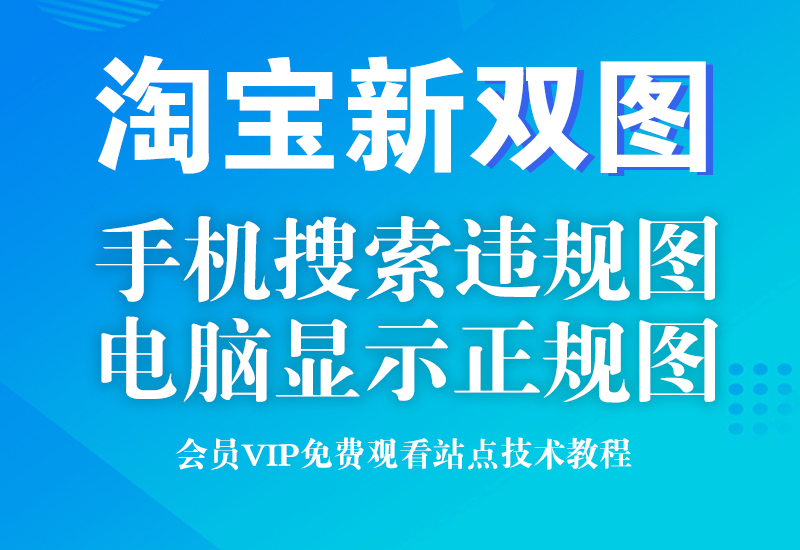 淘宝服务器双图技术
